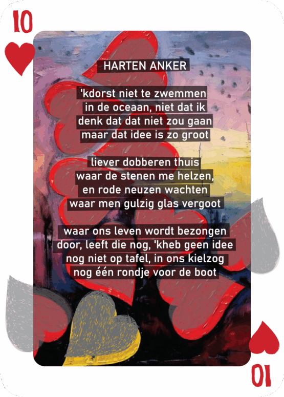 Speelkaarten deck "Als Een Ravijn Een Richting Is" | René van Densen - Image 13
