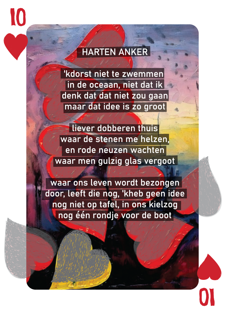 Speelkaarten deck "Als Een Ravijn Een Richting Is" | René van Densen - Image 13