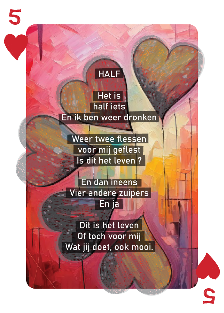 Speelkaarten deck "Als Een Ravijn Een Richting Is" | René van Densen - Image 8