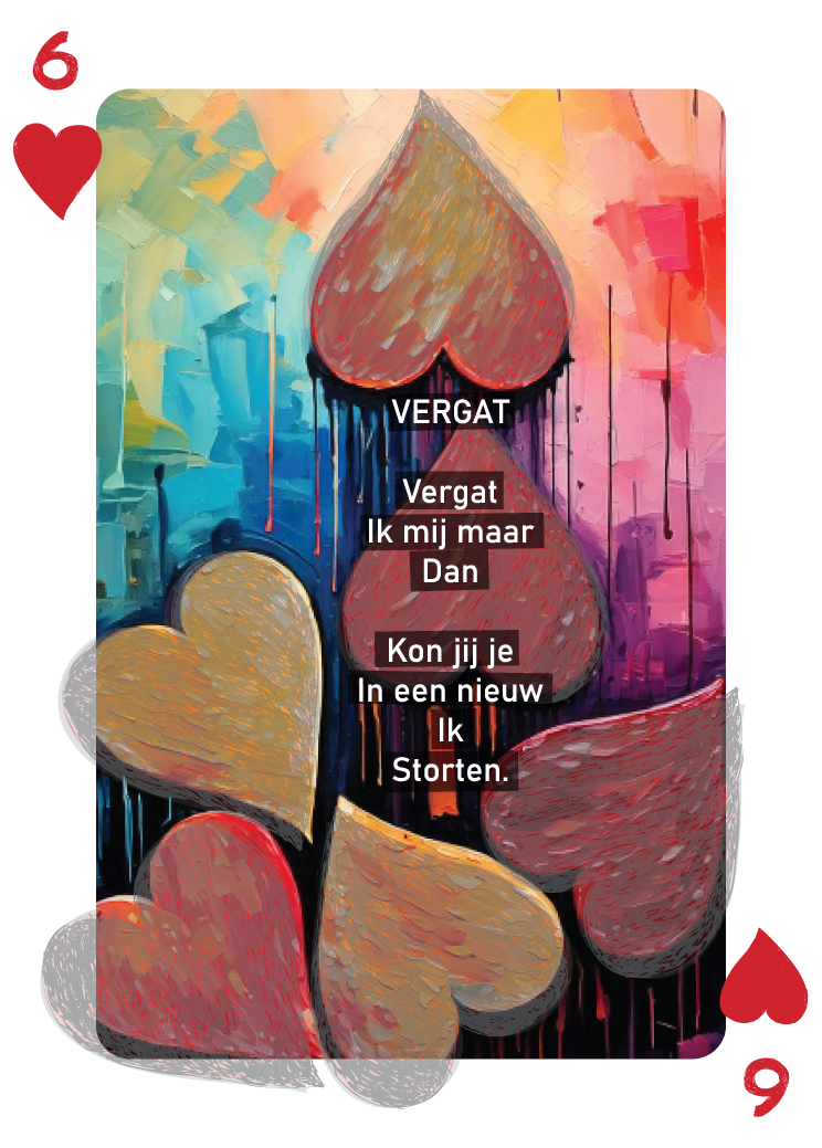 Speelkaarten deck "Als Een Ravijn Een Richting Is" | René van Densen - Image 9