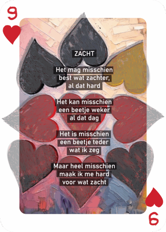 Speelkaarten deck "Als Een Ravijn Een Richting Is" | René van Densen - Image 12
