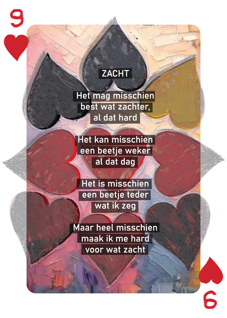 Speelkaarten deck "Als Een Ravijn Een Richting Is" | René van Densen - Image 12