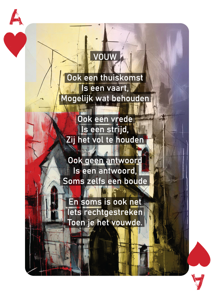 Speelkaarten deck "Als Een Ravijn Een Richting Is" | René van Densen - Image 4