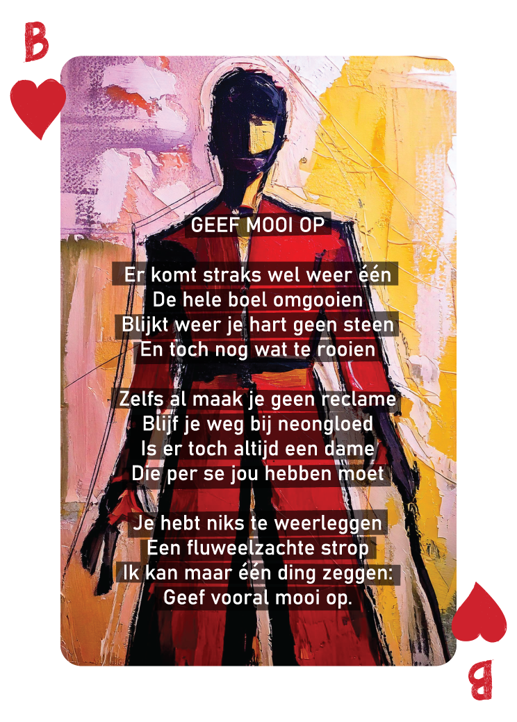 Speelkaarten deck "Als Een Ravijn Een Richting Is" | René van Densen - Image 14