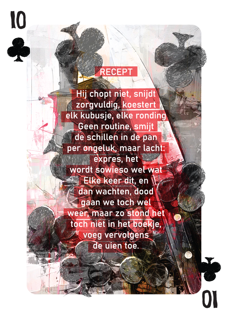 Speelkaarten deck "Als Een Ravijn Een Richting Is" | René van Densen - Image 26
