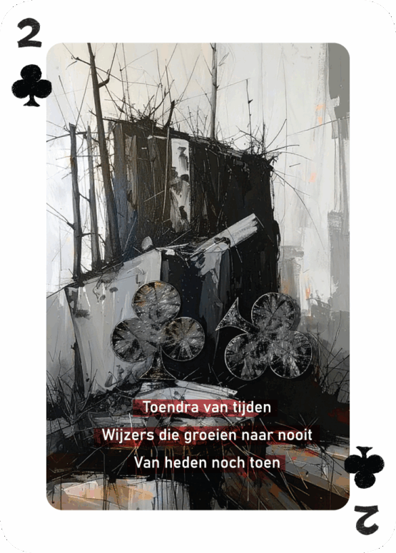 Speelkaarten deck "Als Een Ravijn Een Richting Is" | René van Densen - Image 18