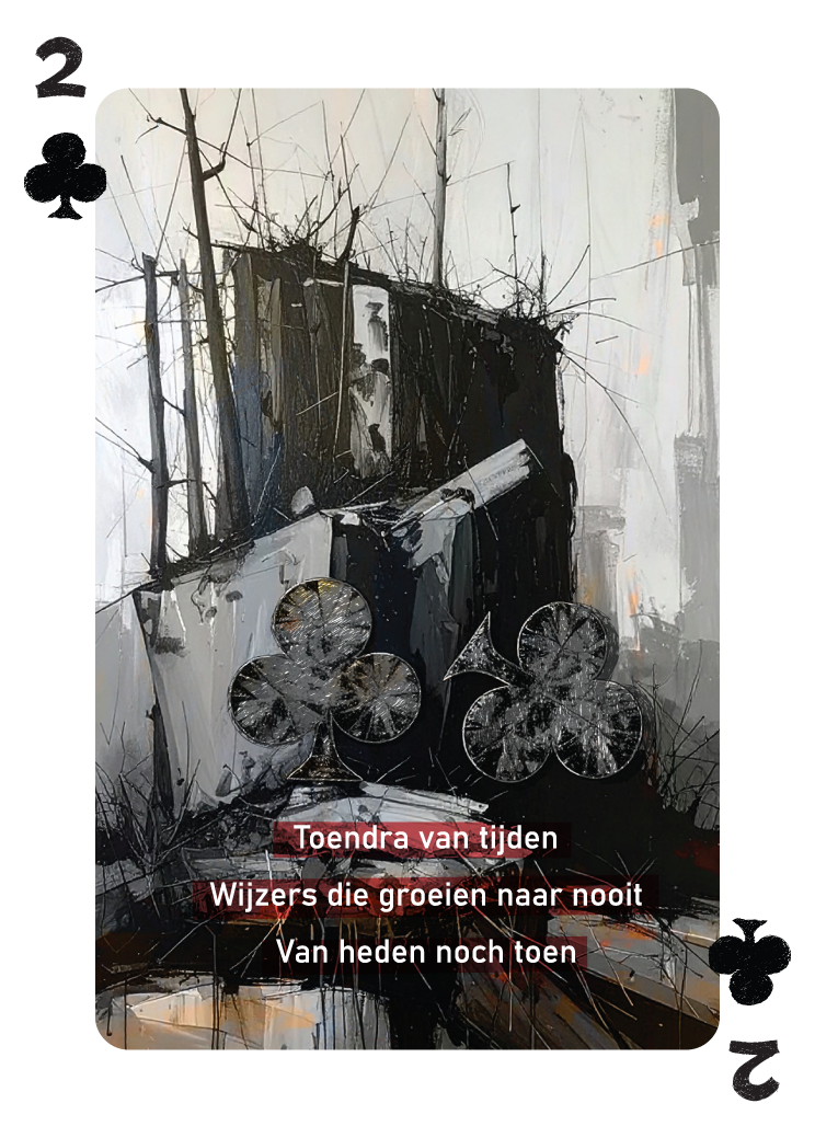 Speelkaarten deck "Als Een Ravijn Een Richting Is" | René van Densen - Image 18