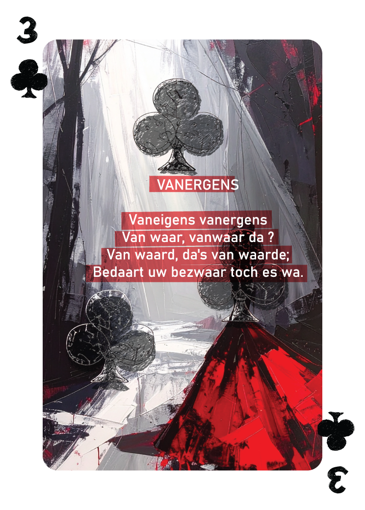 Speelkaarten deck "Als Een Ravijn Een Richting Is" | René van Densen - Image 19