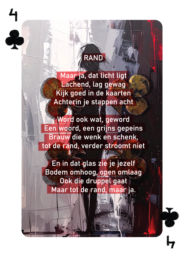 Speelkaarten deck "Als Een Ravijn Een Richting Is" | René van Densen - Image 20