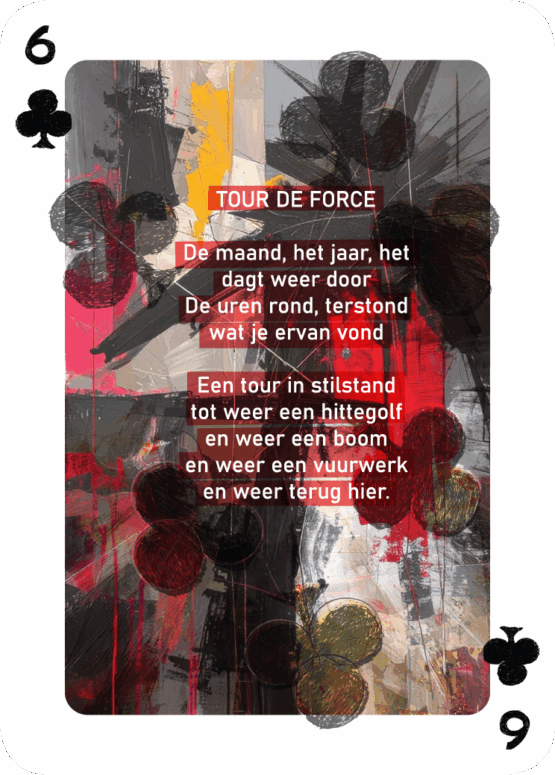 Speelkaarten deck "Als Een Ravijn Een Richting Is" | René van Densen - Image 22