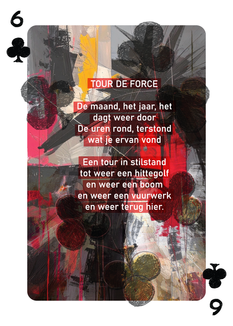 Speelkaarten deck "Als Een Ravijn Een Richting Is" | René van Densen - Image 22