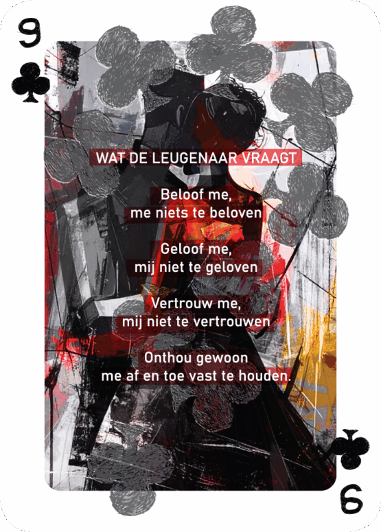 Speelkaarten deck "Als Een Ravijn Een Richting Is" | René van Densen - Image 25