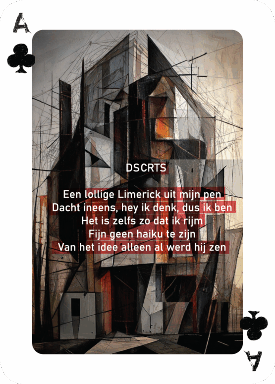 Speelkaarten deck "Als Een Ravijn Een Richting Is" | René van Densen - Image 17