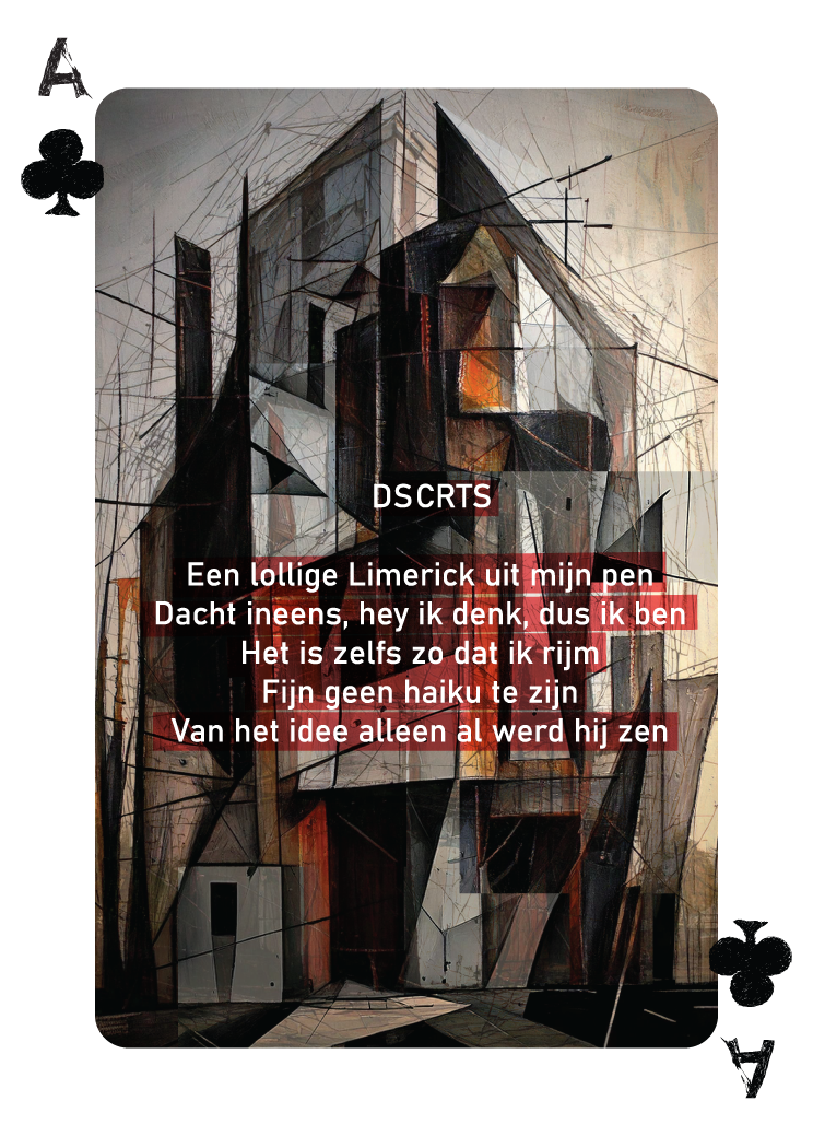 Speelkaarten deck "Als Een Ravijn Een Richting Is" | René van Densen - Image 17