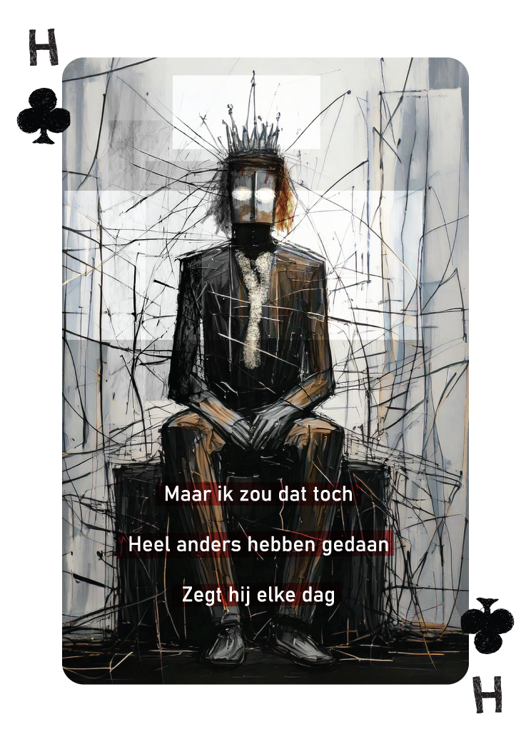 Speelkaarten deck "Als Een Ravijn Een Richting Is" | René van Densen - Image 29