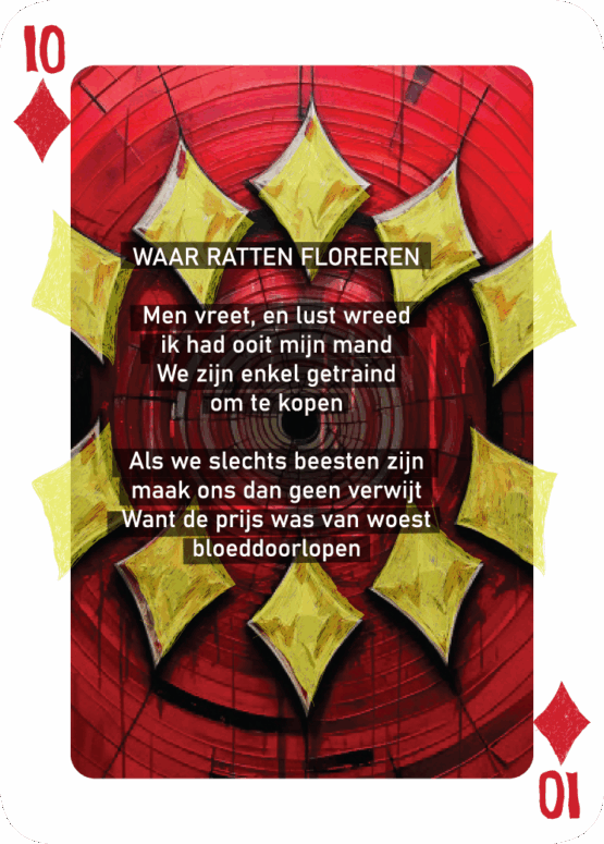 Speelkaarten deck "Als Een Ravijn Een Richting Is" | René van Densen - Image 39