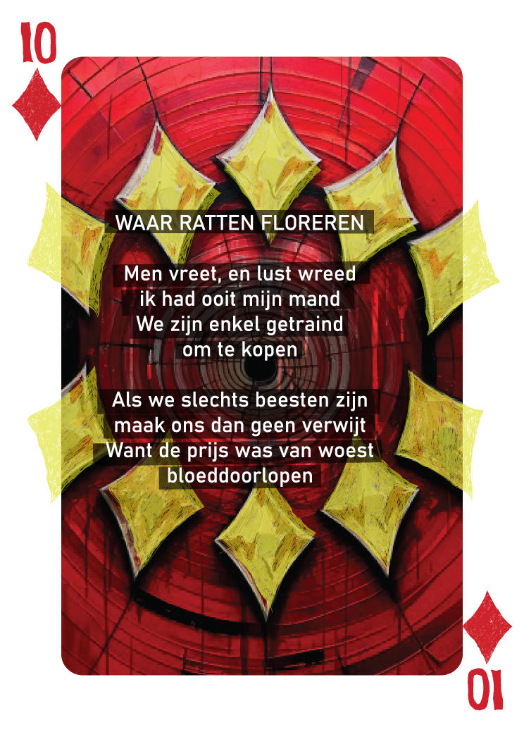 Speelkaarten deck "Als Een Ravijn Een Richting Is" | René van Densen - Image 39