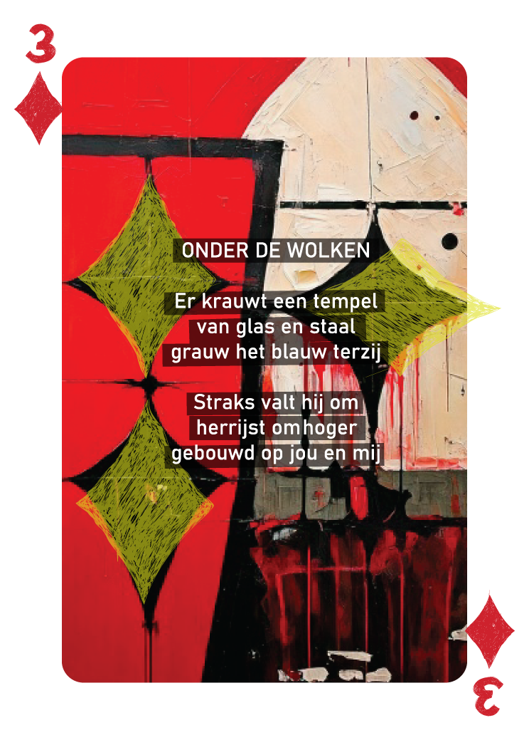 Speelkaarten deck "Als Een Ravijn Een Richting Is" | René van Densen - Image 32