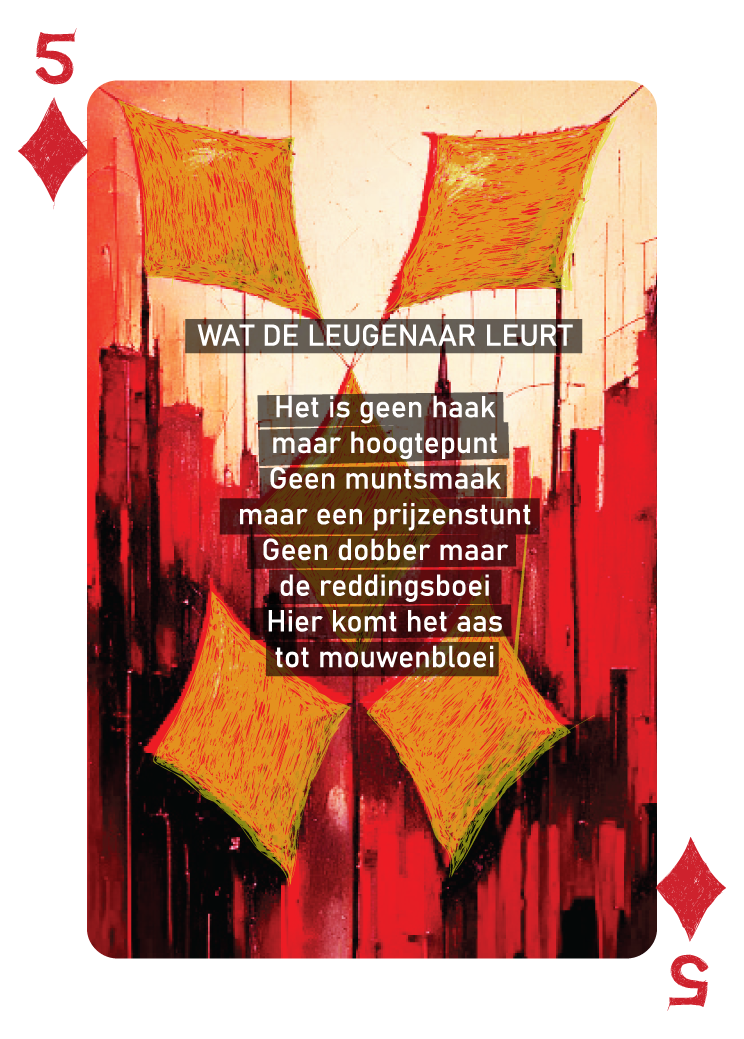 Speelkaarten deck "Als Een Ravijn Een Richting Is" | René van Densen - Image 34