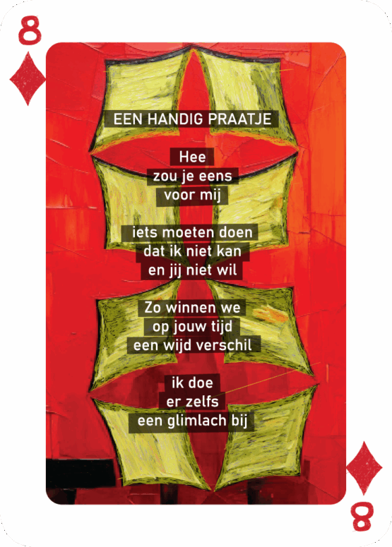Speelkaarten deck "Als Een Ravijn Een Richting Is" | René van Densen - Image 37