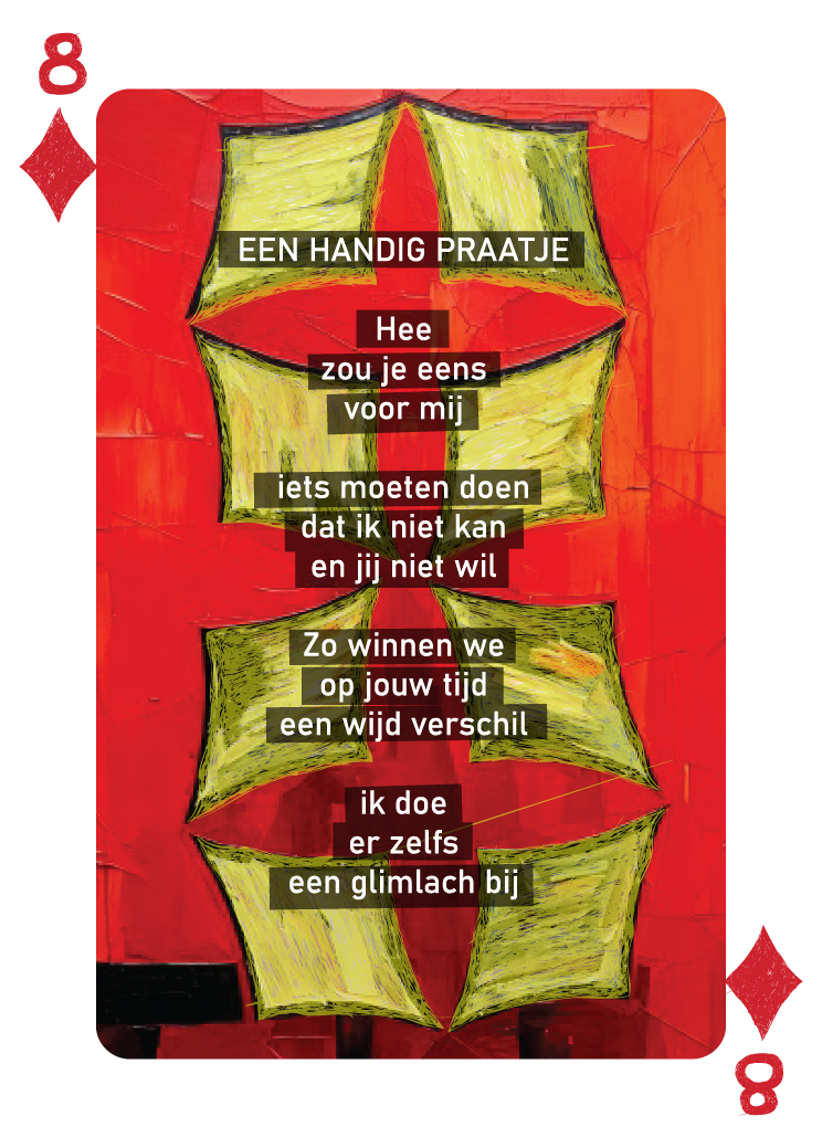 Speelkaarten deck "Als Een Ravijn Een Richting Is" | René van Densen - Image 37