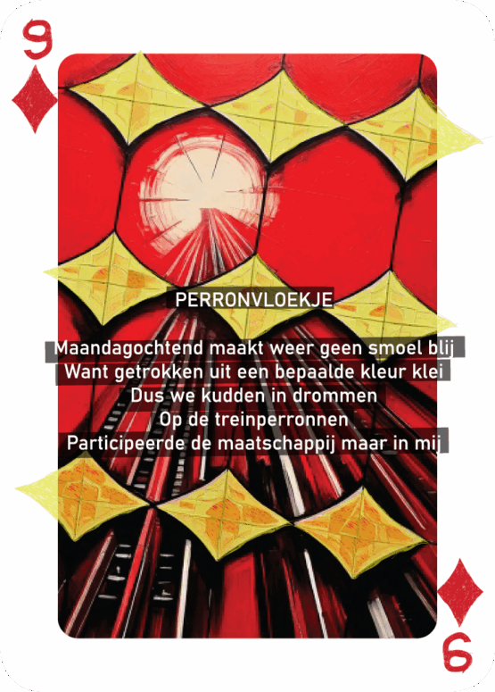 Speelkaarten deck "Als Een Ravijn Een Richting Is" | René van Densen - Image 38