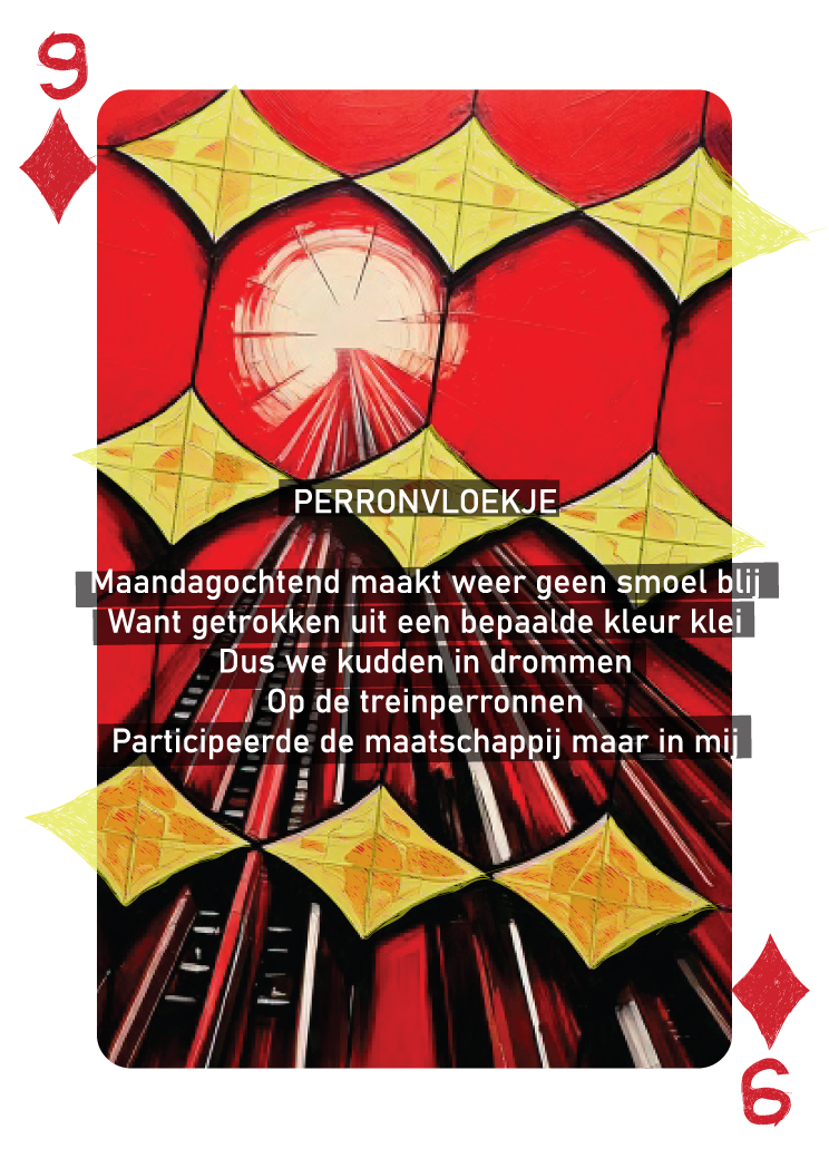 Speelkaarten deck "Als Een Ravijn Een Richting Is" | René van Densen - Image 38