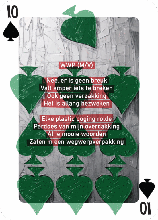 Speelkaarten deck "Als Een Ravijn Een Richting Is" | René van Densen - Image 52