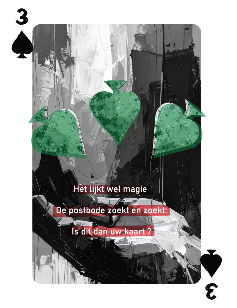 Speelkaarten deck "Als Een Ravijn Een Richting Is" | René van Densen - Image 45
