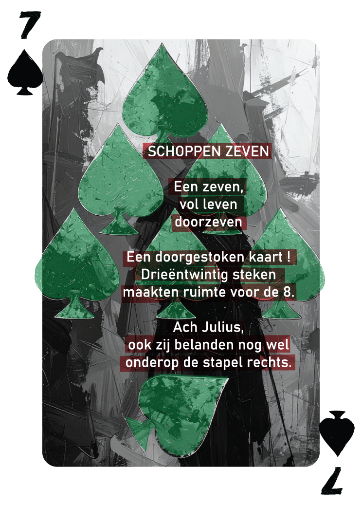 Speelkaarten deck "Als Een Ravijn Een Richting Is" | René van Densen - Image 49