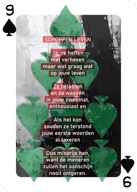 Speelkaarten deck "Als Een Ravijn Een Richting Is" | René van Densen - Image 51