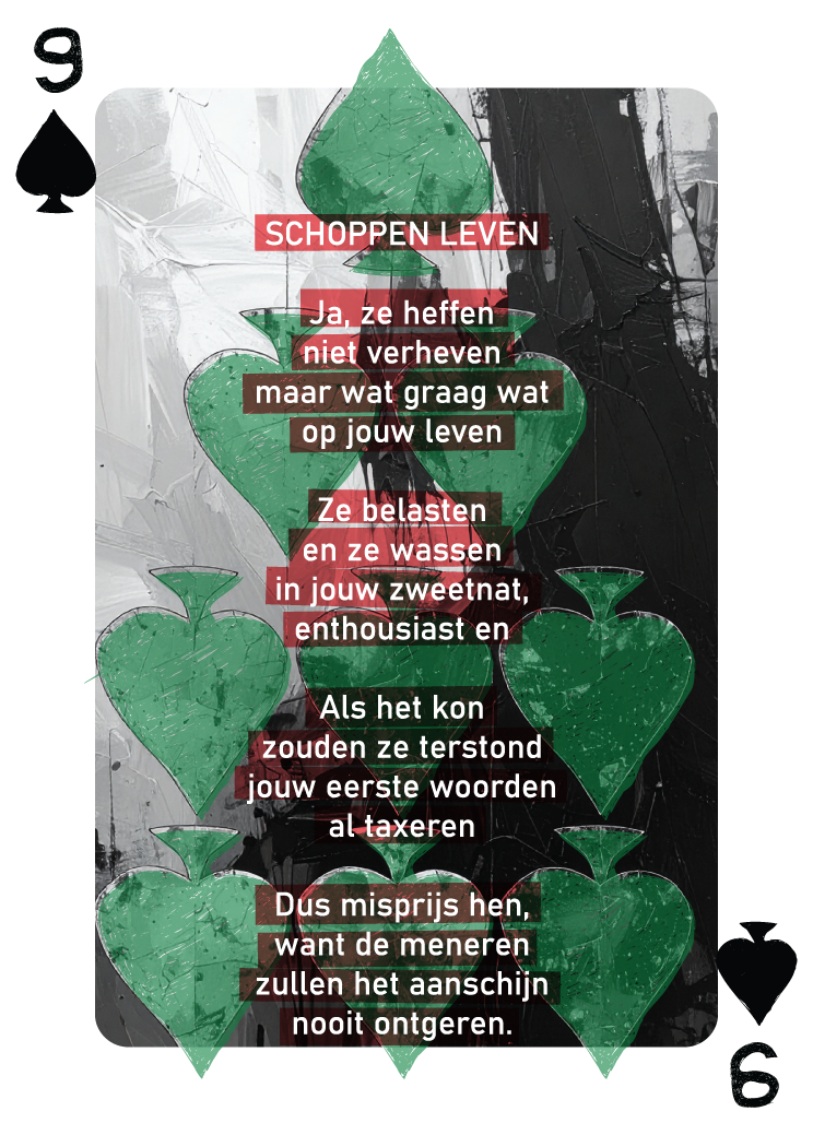 Speelkaarten deck "Als Een Ravijn Een Richting Is" | René van Densen - Image 51