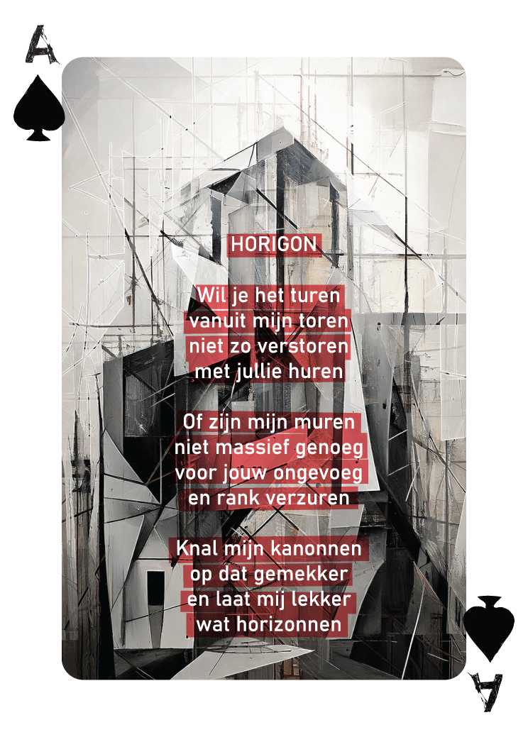 Speelkaarten deck "Als Een Ravijn Een Richting Is" | René van Densen - Image 43