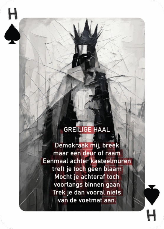 Speelkaarten deck "Als Een Ravijn Een Richting Is" | René van Densen - Image 55
