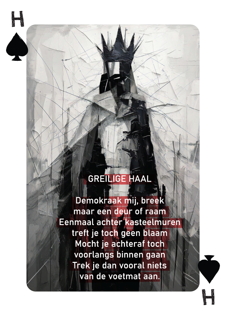 Speelkaarten deck "Als Een Ravijn Een Richting Is" | René van Densen - Image 55
