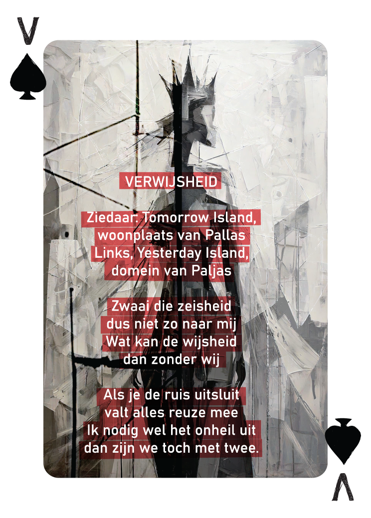 Speelkaarten deck "Als Een Ravijn Een Richting Is" | René van Densen - Image 54