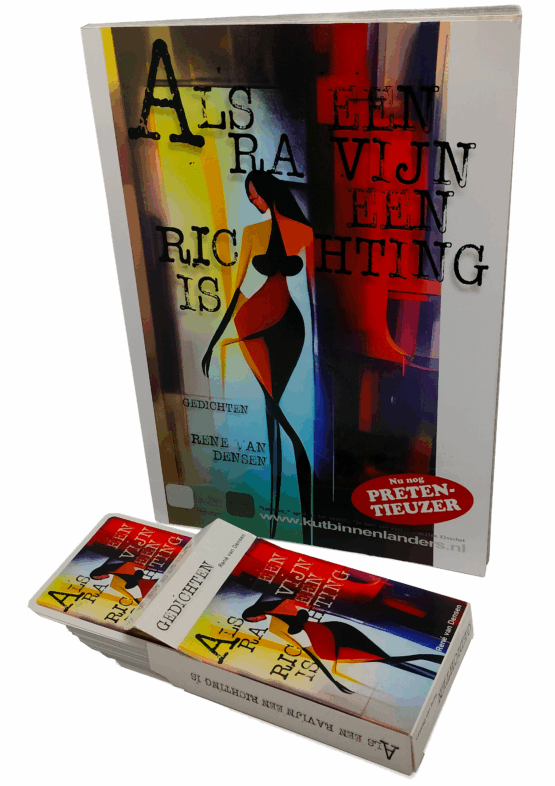 Als Een Ravijn Een Richting Is | boek + kaartspel | René van Densen